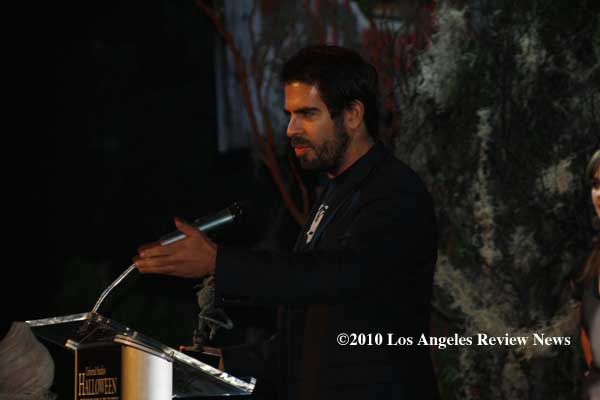 Eli Roth 2010 Eyegore Awards